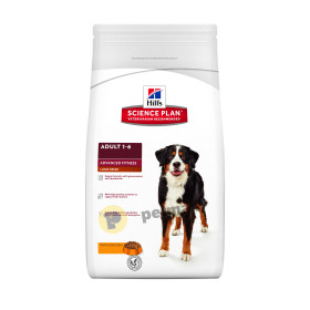 Hill's Science Plan Large Breed Adult с пилешко – Пълноценна храна за кучета от едри породи над 25 кг с умерени енергийни нужди, 1 - 6 г 